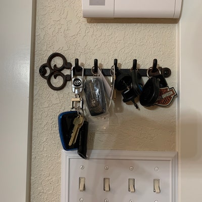 Cast Iron Key Rack, Classic Key Holder for Wall - Etsy