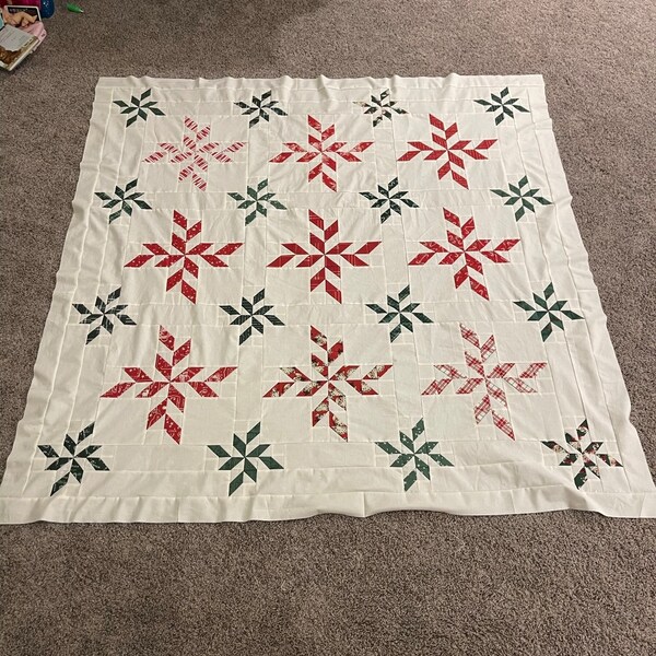 Peppermint Twist Quilt Pattern PDF the Pattern Basket - Etsy