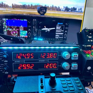 Panel LED Illumination for Logitech Saitek Switch, Autopilot and