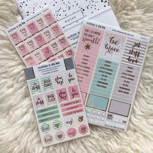 Foil Planner Stickers - Etsy