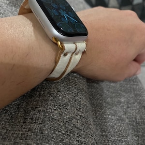 Thin Crisscross Leather Compatible With Apple Watch Band 38mm