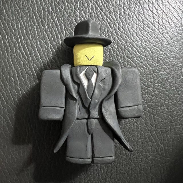 Roblox Mafia Figure Toy Gift - Etsy Hong Kong