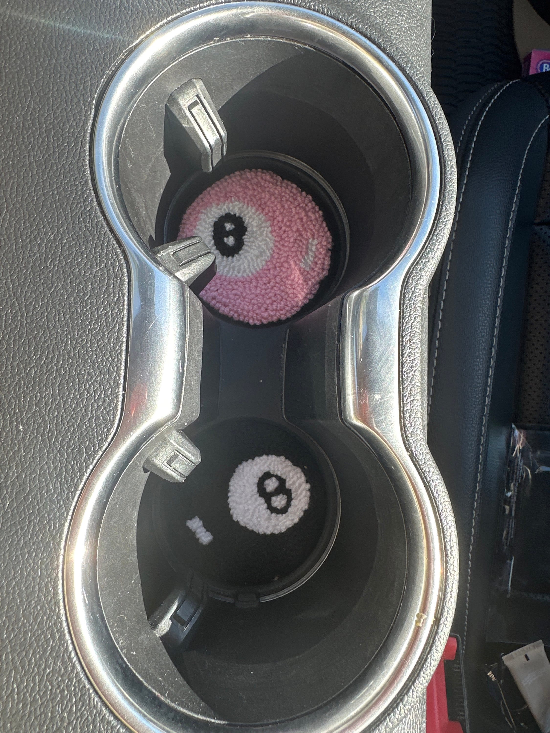 pretty fast shipping, i would mention the 8 on the pink coaster looks more li...