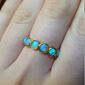 Gold Ring, Opal Gold Ring, Opal Jewelry, Gold Jewelry, Opal Ring, Gift