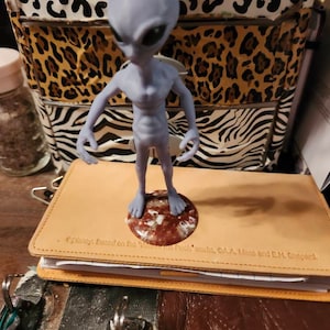 Grey alien figurine ufo extraterrestrial Area 51 from Outer Grey alien figurine ufo extraterrestrial Area 51 from Outer