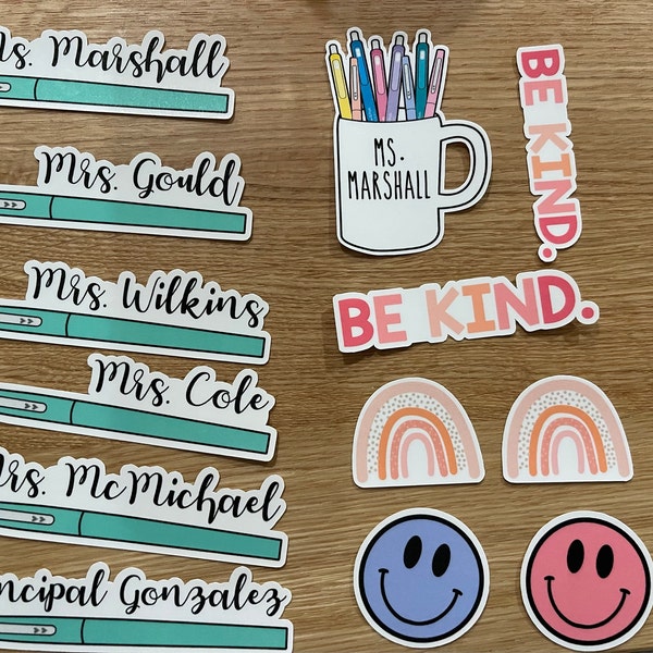 Custom Hand-painted Teacher Banner – Personalized Classroom Decor, Back ...