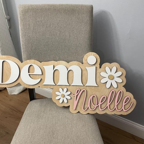 Personalized Daisy Name Sign