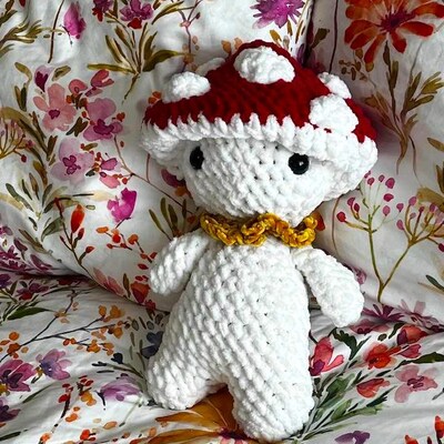 Candi the Velvet Valentine Cow Plush Cute Squishmallow Style Cow