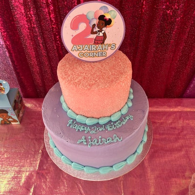 Gracie's Corner Inspired Printable Cake Topper Birthday Decoration - Etsy