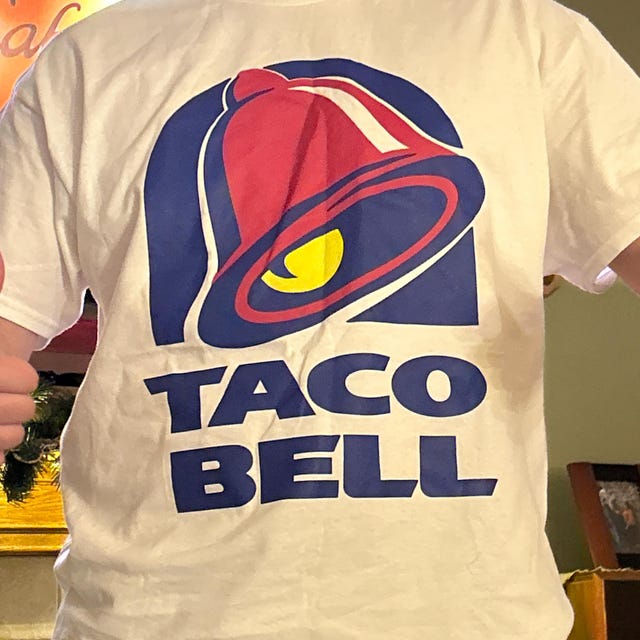 Taco Bell ヴィンテージ Tシャツ 90s Classic Vintage Taco Bell Shirt, Taco Bell Logo Graphic Hoodie
