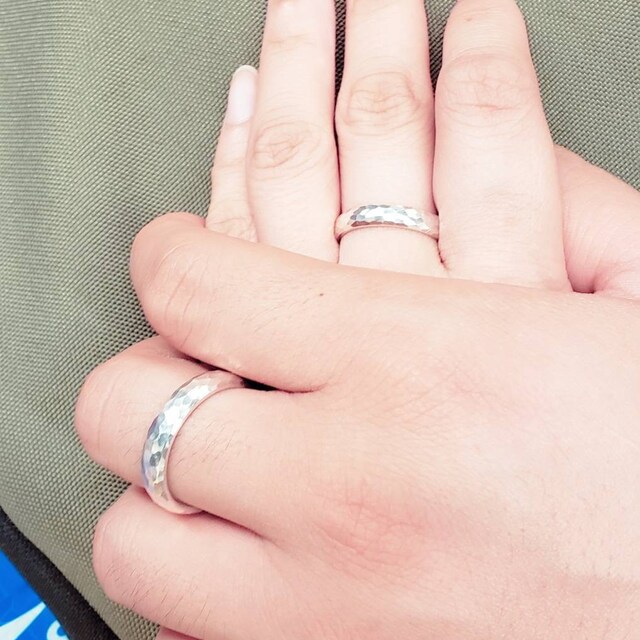 Matching Promise Rings Personalized Couple Rings Promise Etsy