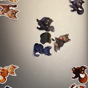 Cute Warrior Cats Sticker Set Bluestar Fireheart 