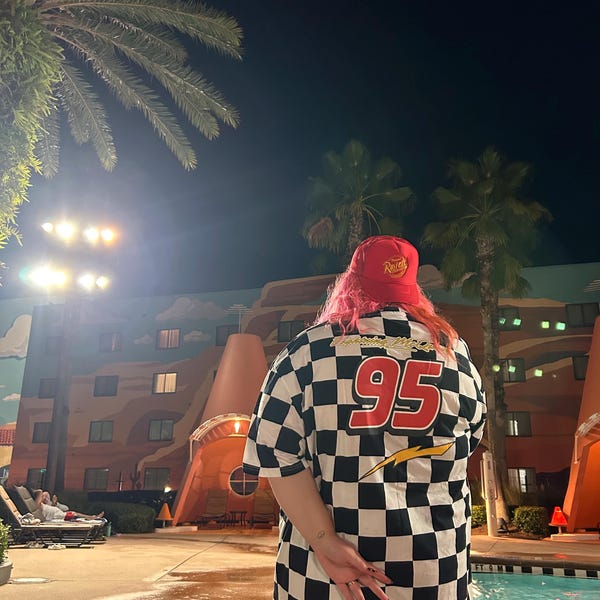 RUSTEZE Custom Trucker Adjustable Cap Disney Cars Hat| Red Hat ...