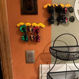 Modern Tea Organizer: Countertop Tea Bag Dispenser, Eco-Friendly PLA