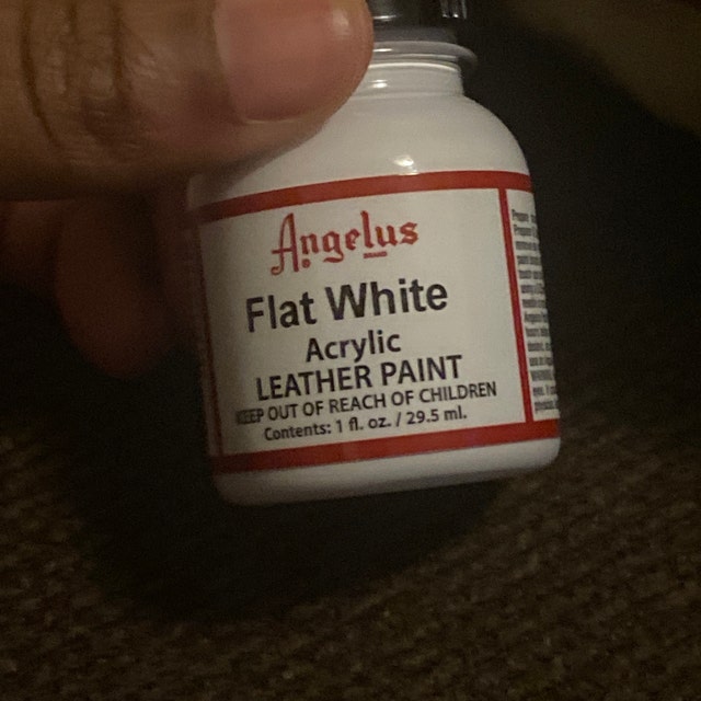 Buy Angelus Flat White Acrylic Paint Leather Acrylic Paint Shoe Paint Custom Shoe Paint Online in India Etsy