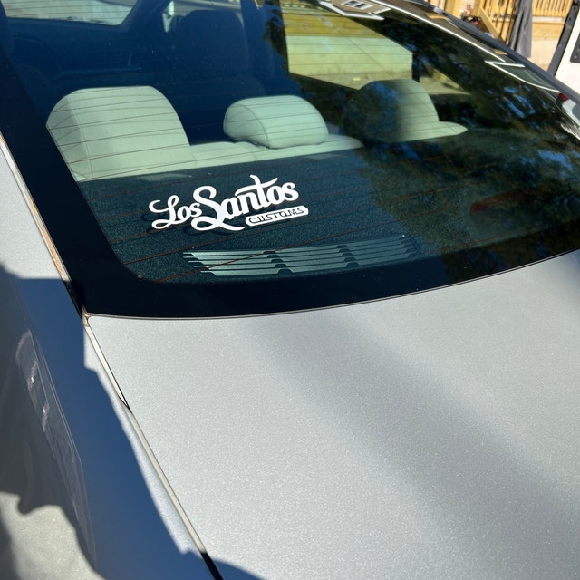 Los Santos Custom Decal(3x6) – Risky Mentality