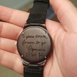 Personalized Wooden Watch Housewarming Gift Personalized | Etsy