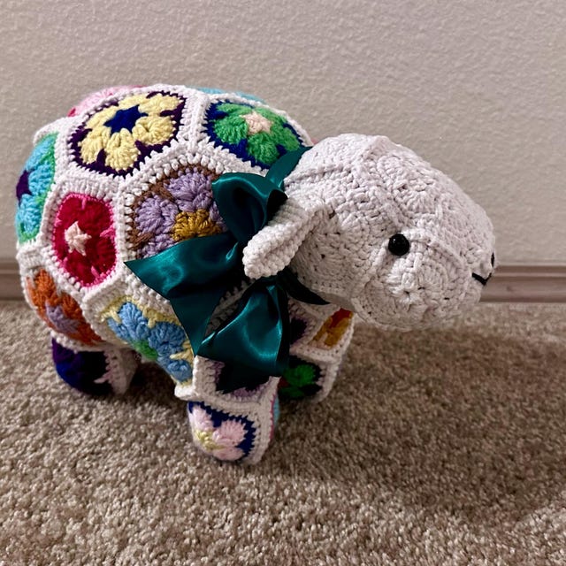 Shoop the African Flower Sheep - Etsy