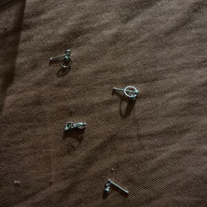 Nose Pin Linanca In 0.06 Carat 9ct Rose Gold Diamond Free - Foto 10