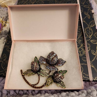 Extremely Rare Large Joan Rivers 3-D Hummingbird Bird Brooch - Etsy