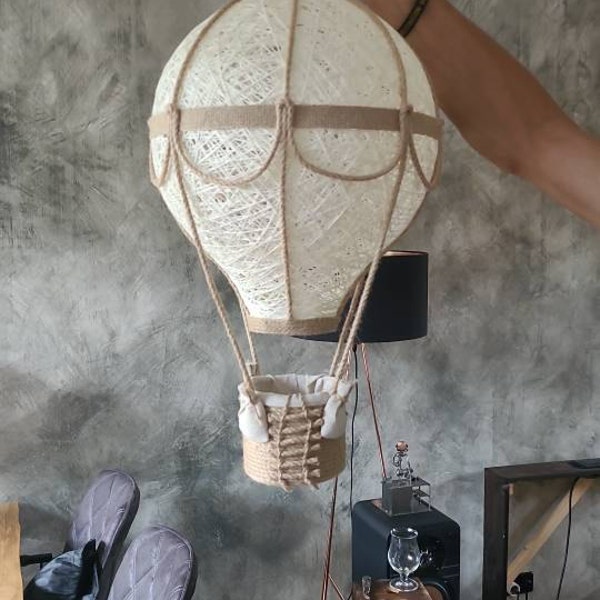 FIRST BABY - Hot Air Ballon Baby Nest- Blue