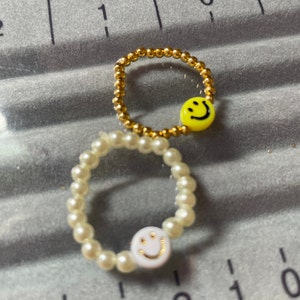 Smiley Face Beads, 6-7mm Emoji Beads, Happy Face Beads, Acrylic Block ...