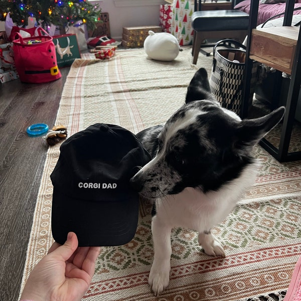 Hatphile Pre-Washed Dad Hat - "Dog Mom" Or "Dog Dad" Embroidered Baseball Cap (Doodle Mom Pink) - View #4