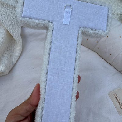 Fabric Letters, Personalised, Initial, Name, Baby Room, Nursery Wall ...