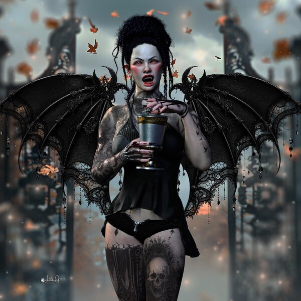 Photoshop christmas barn