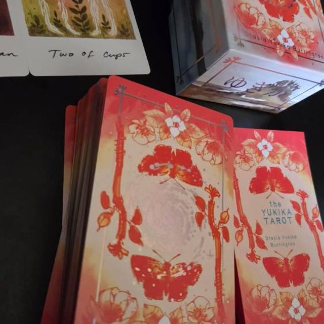 The Yukika Tarot - 80 Cards and 100 Page Guidebook - Etsy