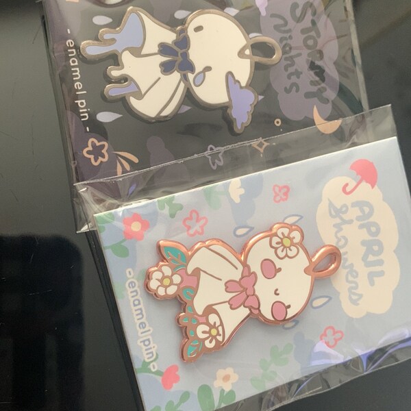 Teru Teru Bozu Large Hard Enamel Pin - Etsy