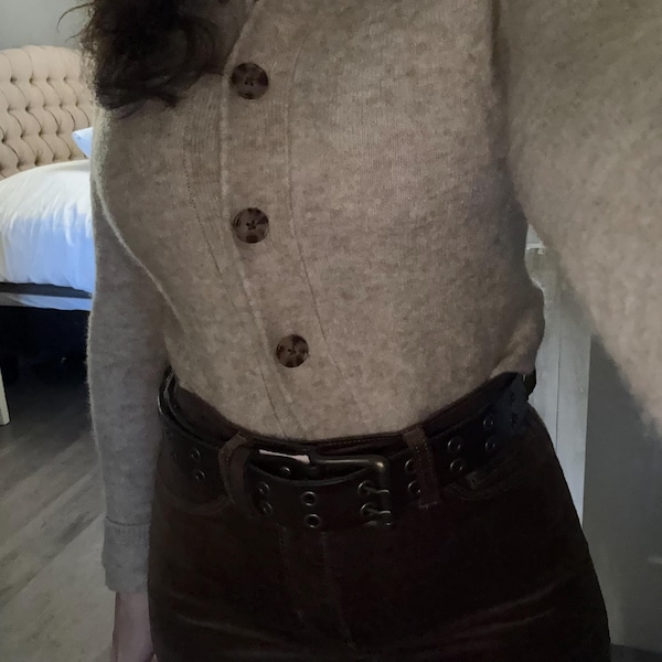 Double Leather Belt