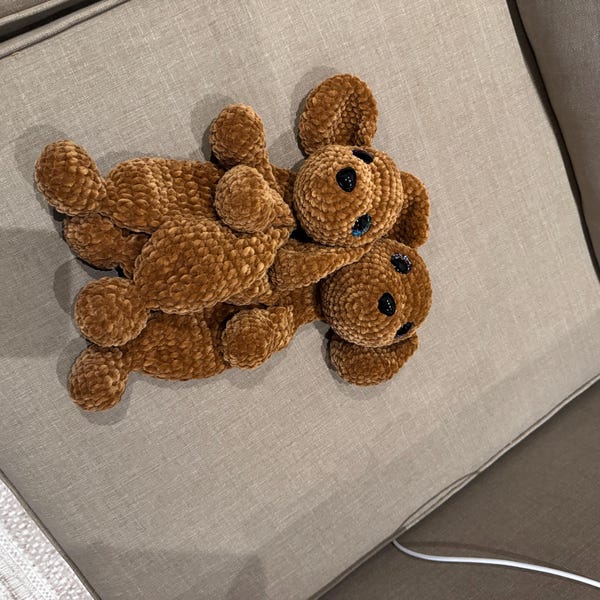 Crochet Dog Snuggler Pattern 4-in-1 Bundle Dachshund Pug German ...