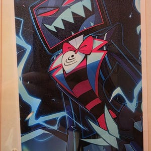 Hazbin Hotel Vox Electric Print - Etsy