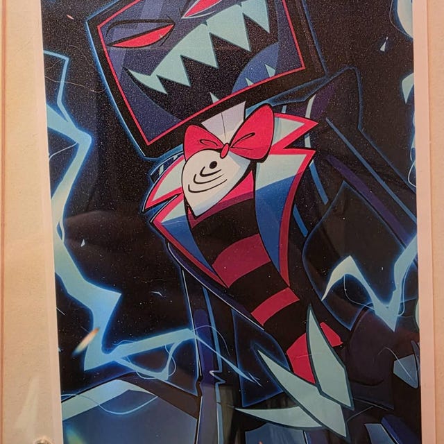 Hazbin Hotel Vox Electric Print - Etsy