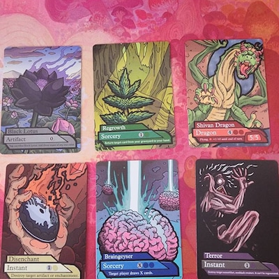 Garth One-eye 6 Custom Modern Horizons 2 Tokens Magic the Gathering MTG ...
