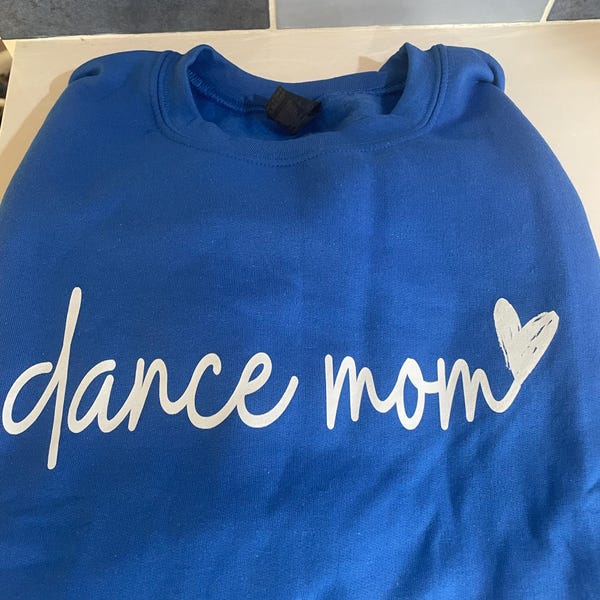 Ballet Pattern Print Women Crewneck Sweatshirt