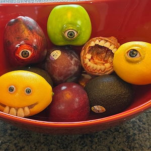Realistic Life Sized Freaky Fruit 