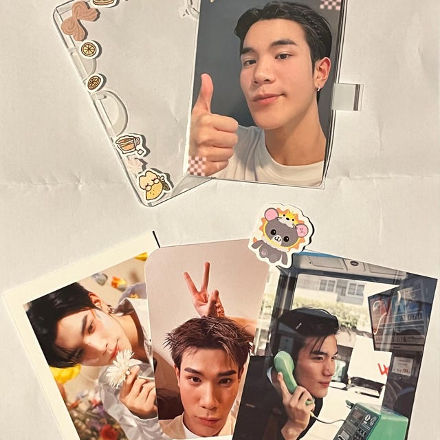 Official GMMTV Book Fair Collectible Random Selfie Cards (jimmysea