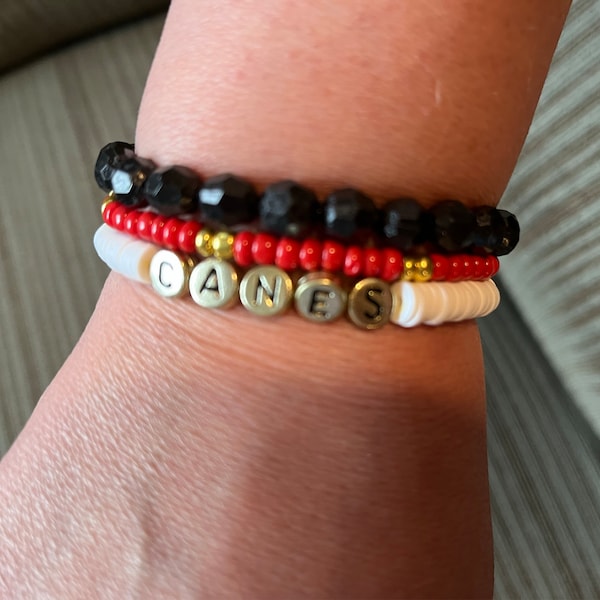 Texas Tech Enamel Script Stretch Bracelet main image 1