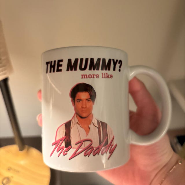Funny Brendan Fraser Mug  more Like the Daddy Meme Coffee Cup, Celebrity  Movie Fan Gift - Etsy