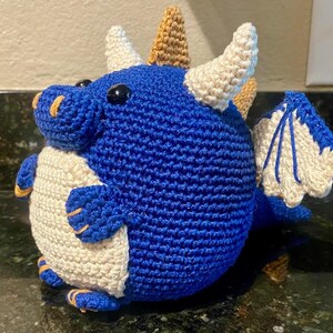 ト*ト様 あみぐるみ　ドラゴン　黒×紫 かぎ針編みのドラゴン、あみぐるみパターン - Etsy 日本