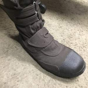 Fugu Japanese Unisex Vegan Cool Boots BROWN Black | Etsy