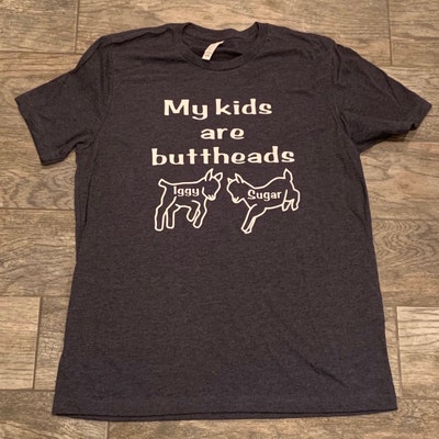 Goats, My Kids Are Butthead Silhouette Svg File, Cut File for Cricut ...