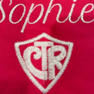 INSTANT DOWNLOAD CTR Fill Stitch With Rippled Rope Shield Embroidery ...