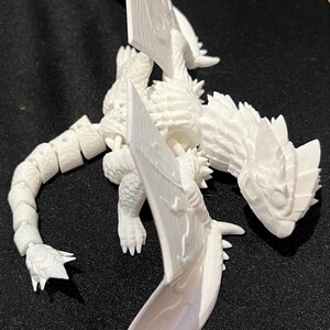 仔火竜をモチーフにした3Dプリントのフレキシドラゴン - Etsy 日本