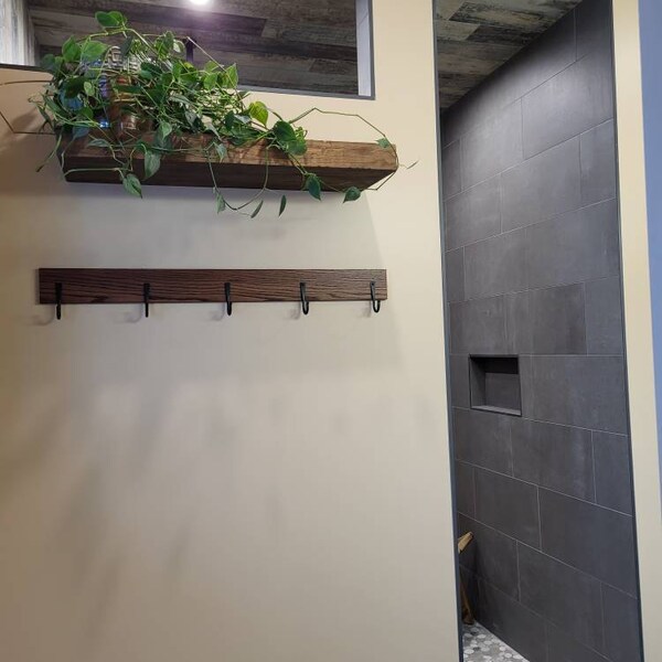 Distressed Wood Floating Shelf - 12" Deep - 3" Thick - Etsy