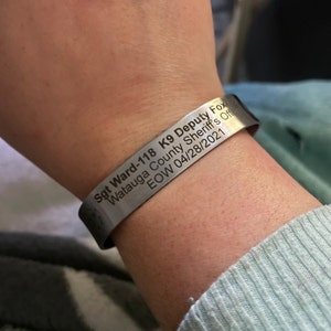 Fallen firefighter bracelet Clearance