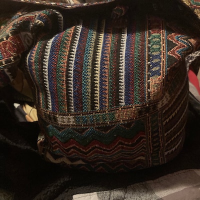 Hippie Crossbody Bag Southwestern Style, Earth Tone Colors, Ethnic ...