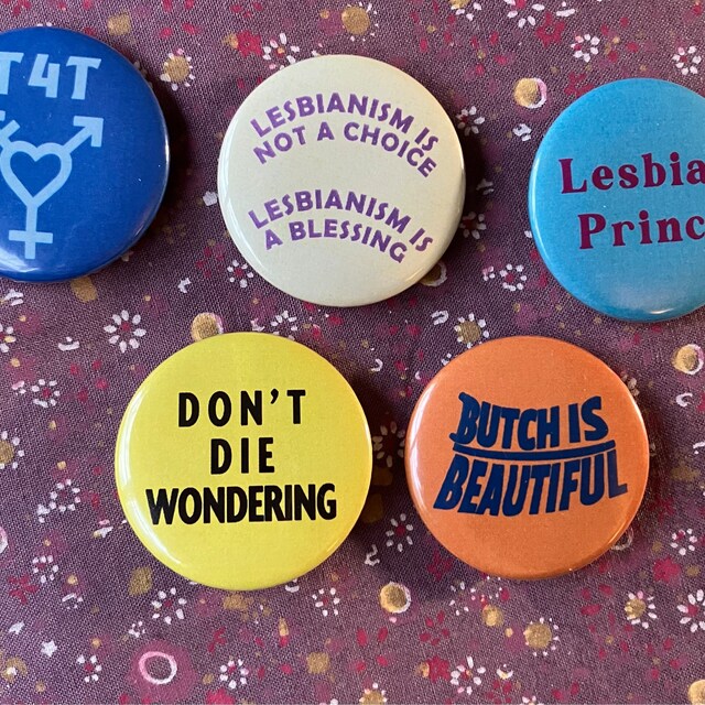 Butch is Beautiful Button Badge - Etsy